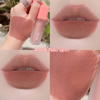 [Nâu Nude] Son Kem Lì Dolly Super Matte Không Chì Màu Nâu Nude Tont Tây
