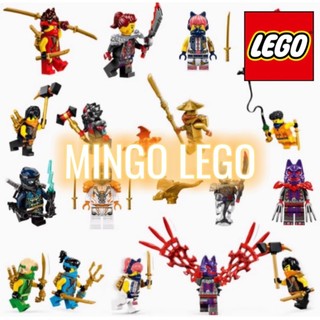   TÁCH SET  LEGO minifigure nhân vật ninjago từ 71818 71814 71820 71822 siêu đẹp 