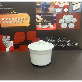 Thố Chưng Yến Nắp To Gốm Sứ OHIO Cao Cấp. Đồ Dùng Phòng Bếp