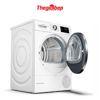 Máy sấy bơm nhiệt 9kg bosch wqg24200sg - series 6 - hàng chính hãng