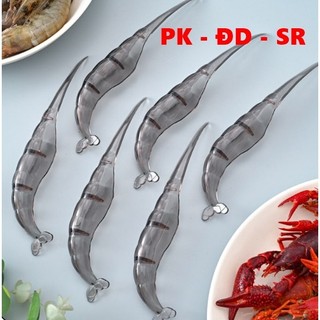 Dụng cụ bóc vỏ lấy chỉ tôm hình con tôm 17x7cm - siêu rẻ