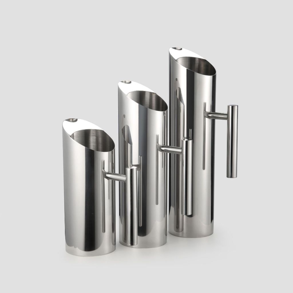 Ca nước inox cao cấp, ca đong định lượng rót nước lẩu đựng nước ngọt trà đá ca đun nước inox đa năng