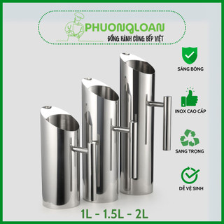 CA INOX CAO CẤP RÓT NƯỚC LẨU, ĐỰNG NƯỚC HOA QUẢ, TRÀ ĐÁ, CA ĐUN NƯỚC ĐA NĂNG...VV