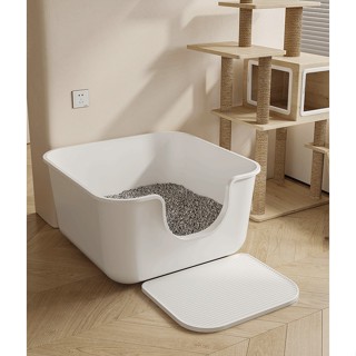   G.VẤP  Thảm Hứng Cát Mèo Cho Nhà Vệ Sinh Khay Cát Mèo Chất Liệu Nhựa PP Nguyên Khối 50x40cm 