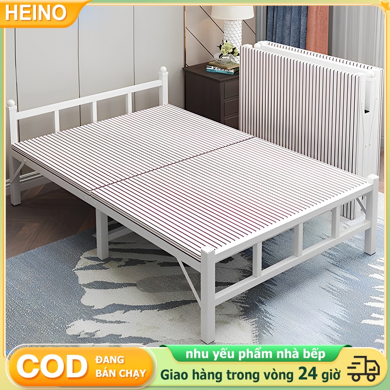 HEINO Giảm Giá Thanh Lý Giường Gấp Gọn Thông Minh Hàng Nhập Gọn Nhẹ Chắc Chắn Giá Rẻ Cho Người Dùng