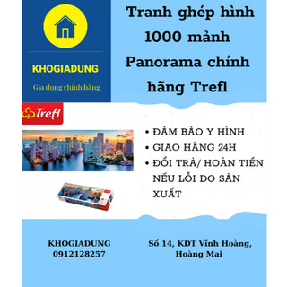 [ Hàng có sẵn] Tranh ghép hình 1000 mảnh Panorama chính hãng Trefl