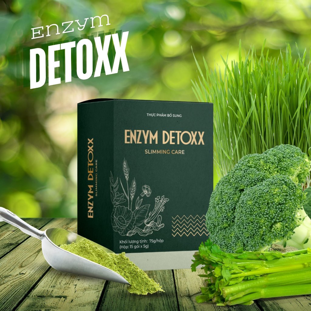 Enzym Detoxx Slimming Care, Detox Thanh Lọc Cơ Thể, Thải Độc, Hỗ Trợ Tiêu Hóa, GC An Toàn Hiệu Quả