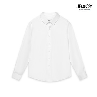 Outlet| Áo sơ mi trắng nam dài tay Bamboo cotton, sơ mi đen công sở cao cấp JBAGY - JS0108