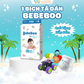 Tã bỉm dán bebeboo nhật bản thấm hút nhanh, khô thoáng, bỉm dán bebeboo đủ size nb,s,m,l
