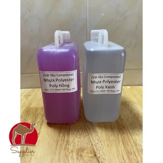 Nhựa composite polyester resin hồng ngành fiberglass làm khuôn mẫu, dàn nhựa xe máy deg06-cps02