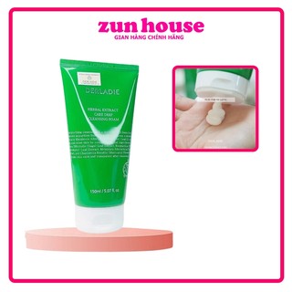 Sữa Rửa Mặt Derladie Herbal Extract Care Deep Cleansing Foam 150ml
