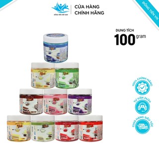 BỘT RẮC TRANG TRÍ BÁNH 100GR - BỘT DERCOR - BỘT ĐỒNG TIẾN