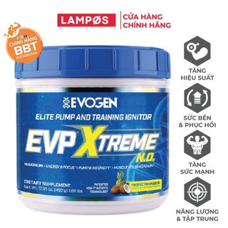 Bột tăng sức mạnh evogen evp-extreme xtreme pre-workout, hỗ trợ tỉnh táo tập trung tăng sức mạnh sức bền