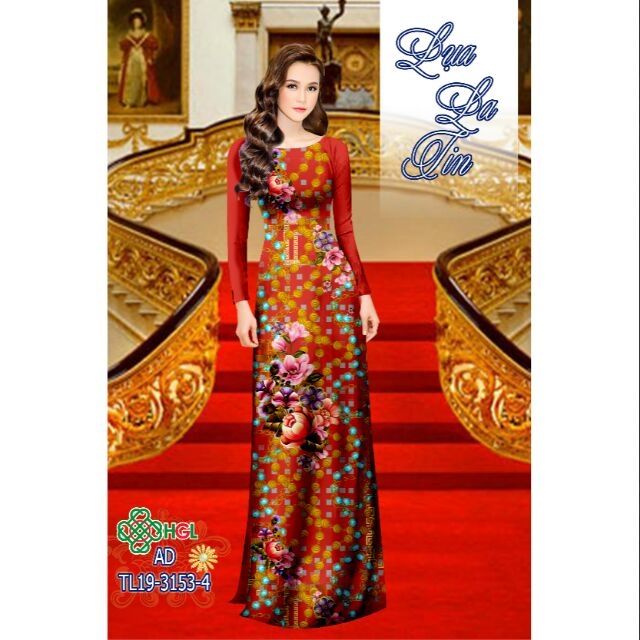 Vải áo dài lụa latinh