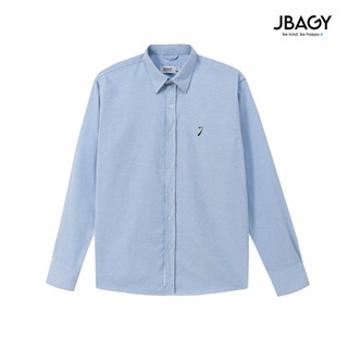 Outlet | Áo sơ mi nam trơn dài tay vải oxford phiên bản cao cấp thương hiệu JBAGY - JS0708