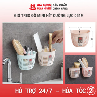 Giỏ treo đồ mini hít cường lực 0519