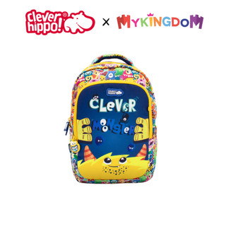 Ba lô cho bé clever hippo easy go - clever monster vàng bm0111/yellow