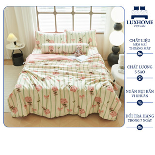 Chăn Cotton Đũi Thoải Mái Thoáng Khí Mềm Mại, Họa Tiết Bắt Mắt, Màu Sắc Tinh Tế Dành Cho Trẻ Em