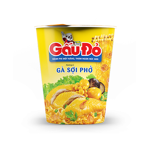 Mì ly Gấu Đỏ - MÌ LY VIP THÙNG 24 LY