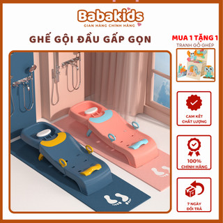 Ghế gội đầu cho bé , ghế gội đầu gấp gọn dễ dàng di chuyển tiện lợi cho mẹ