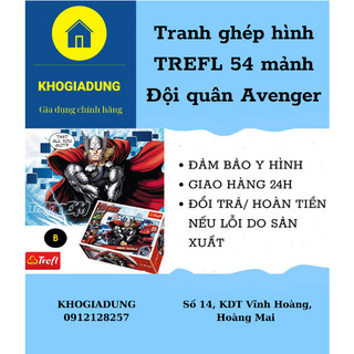 Tranh ghép hình TREFL mini 54140 - 54 mảnh Đội quân Avenger