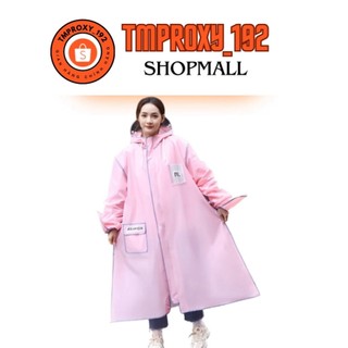 Áo mưa thời trang PLSHARK in hình gấu có khoá kéo kèm cúc cài chống nước chống thấm tuyệt đối TMPROXY