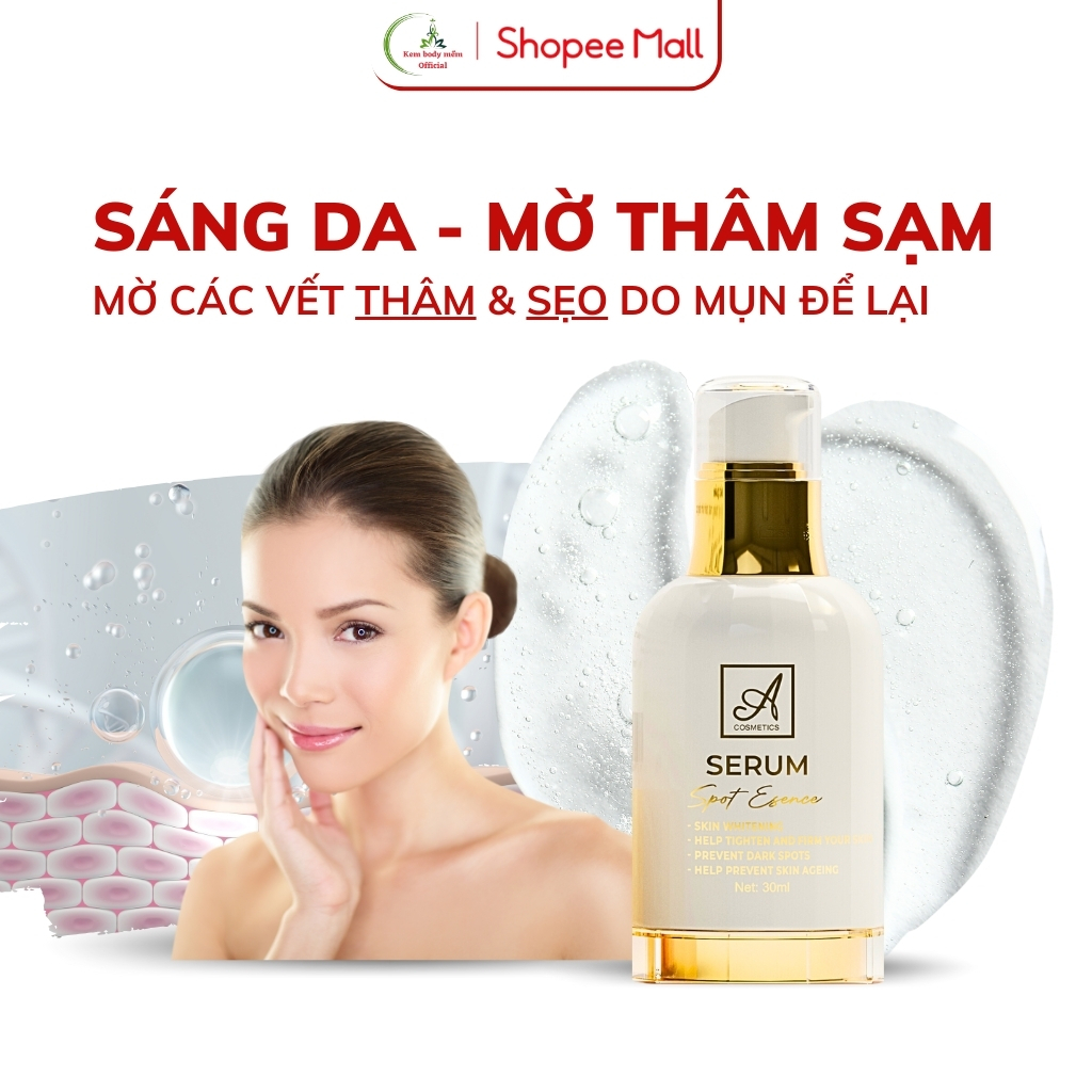 Serum Spot Esence A Cosmetics 30ml - Trắng Da, Căng Bóng, Mờ Thâm, Chống Lão Hóa, Hiệu Quả | BigBuy360 - bigbuy360.vn
