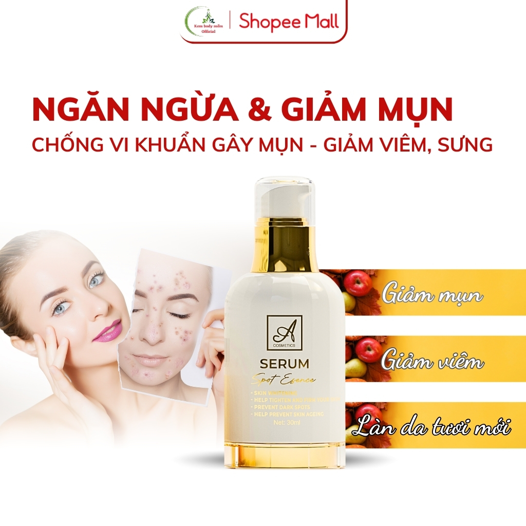 Serum Spot Esence A Cosmetics 30ml - Trắng Da, Căng Bóng, Mờ Thâm, Chống Lão Hóa, Hiệu Quả | BigBuy360 - bigbuy360.vn