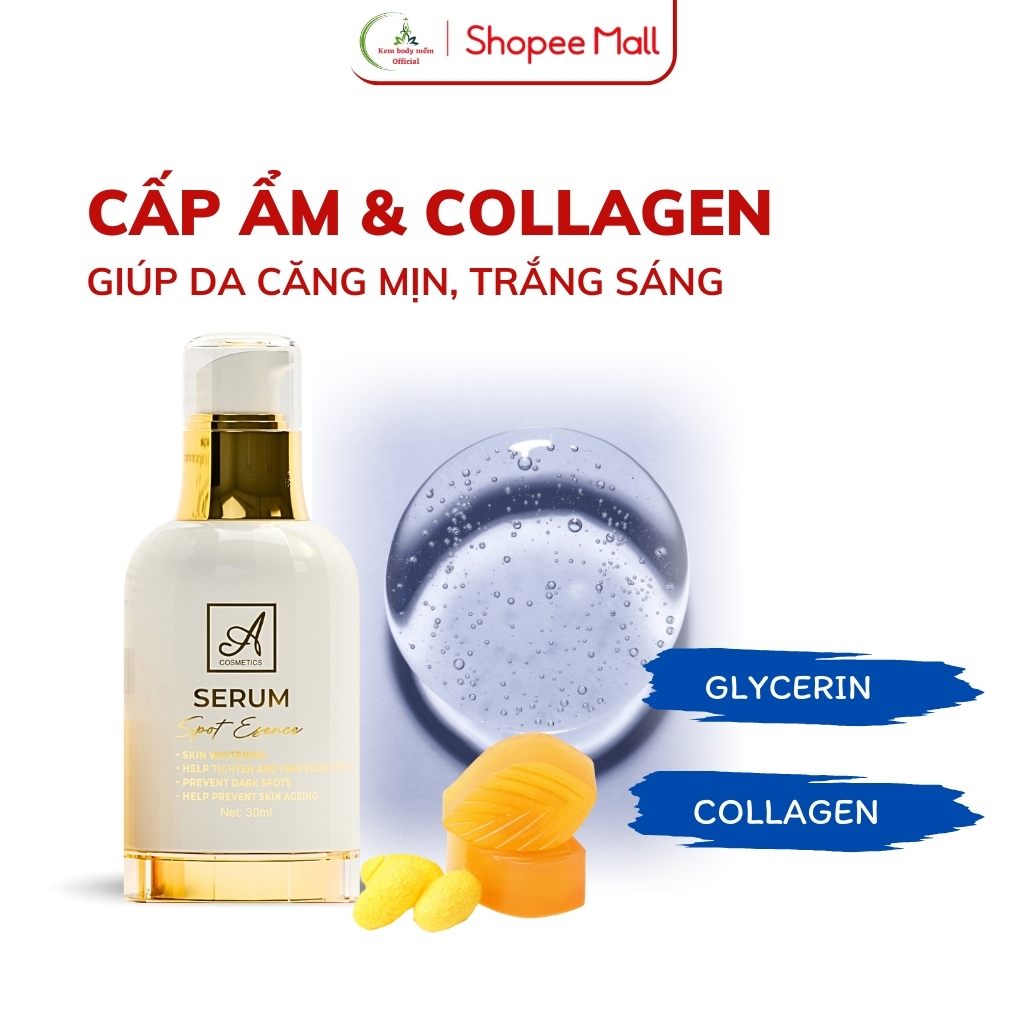 Serum Spot Esence A Cosmetics 30ml - Trắng Da, Căng Bóng, Mờ Thâm, Chống Lão Hóa, Hiệu Quả | BigBuy360 - bigbuy360.vn