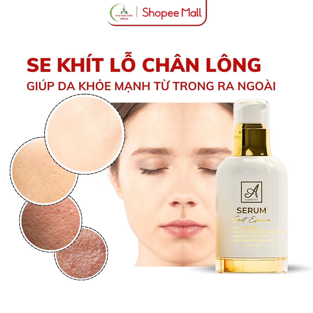Serum Spot Esence A Cosmetics 30ml - Trắng Da, Căng Bóng, Mờ Thâm, Chống Lão Hóa, Hiệu Quả | BigBuy360 - bigbuy360.vn