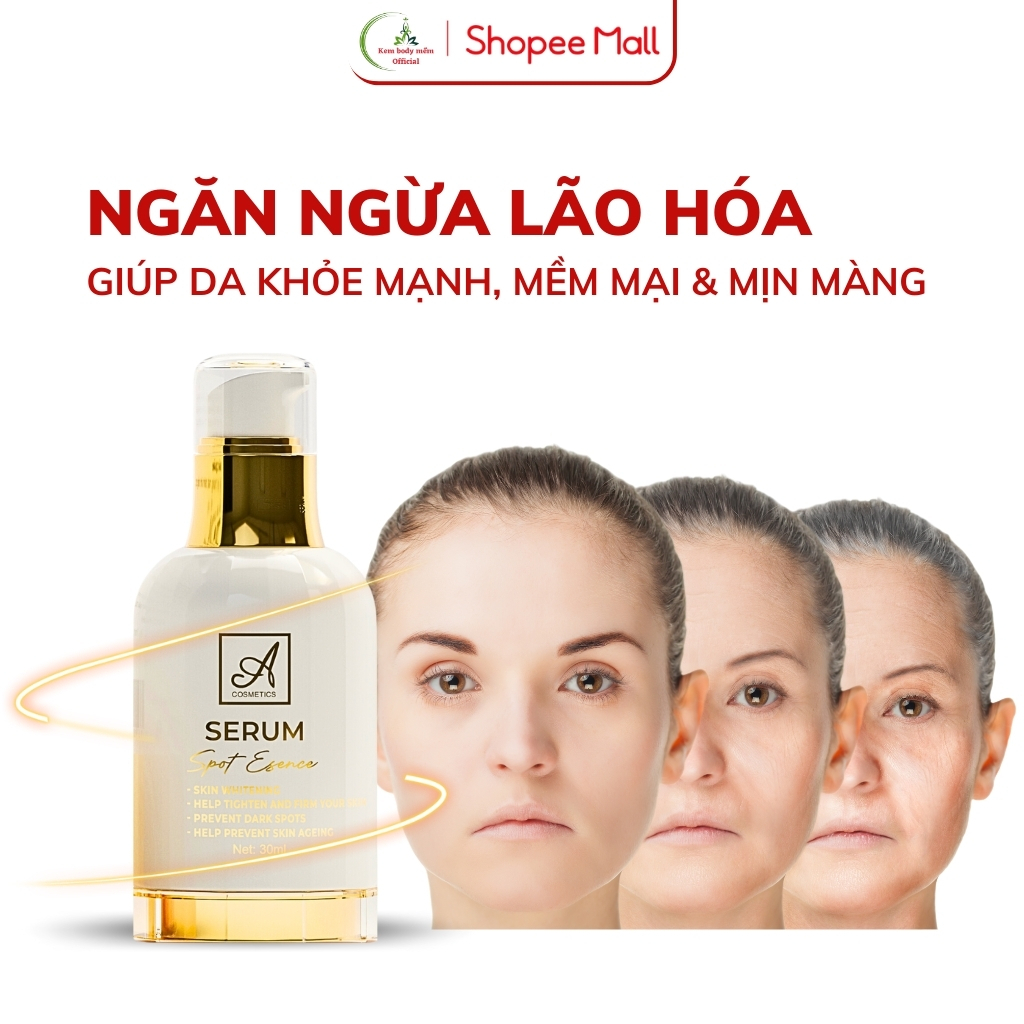 Serum Spot Esence A Cosmetics 30ml - Trắng Da, Căng Bóng, Mờ Thâm, Chống Lão Hóa, Hiệu Quả | BigBuy360 - bigbuy360.vn