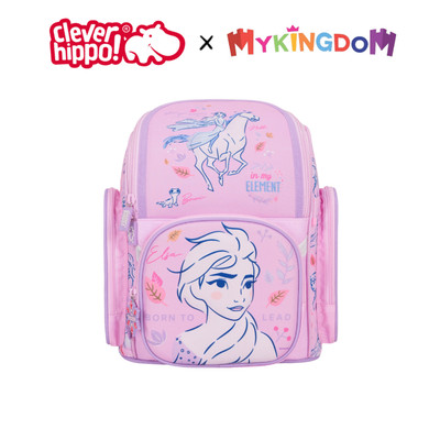 Balo Đi Học Fancy Nữ hoàng Elsa Hồng CLEVER HIPPO BLF1225/PINK