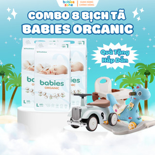 Tã quần babies organic đủ size, mỏng nhẹ, mềm thoáng