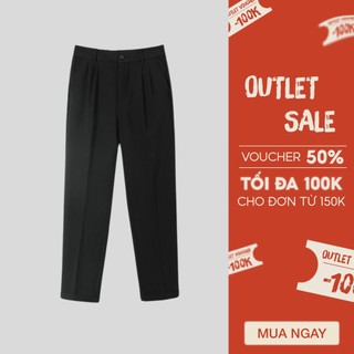Quần tây nam hàn quốc JBAGY dáng suông chiết ly tinh tế chất vải cotton cao cấp - JA0304