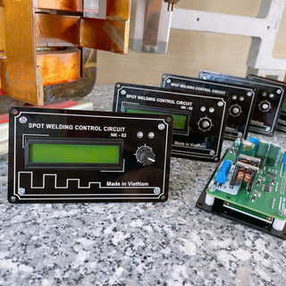 Mạch timer hàn cell pin xung kép bản scr timer nhớ 5 ct hàn