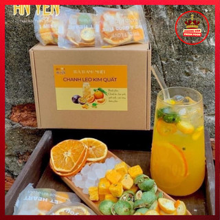 Trà Chanh Leo Kim Quất, Set 15 Gói, Phong Vân Fresh Food
