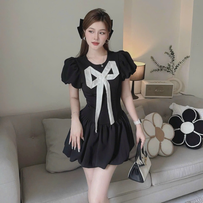 [N.T BIGSIZE] ĐẦM TAY BÍ NƠ TO BIGSIZE
