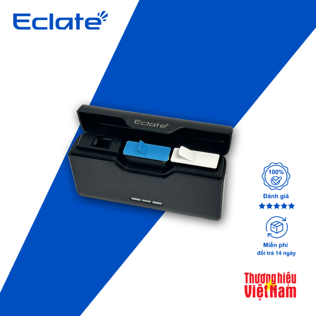 Dock sạc 3 pin Eclate dành cho pin 5/6/7/8/9/10/11/12 | Chính hãng | bảo hành 12 tháng