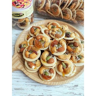 [280g] Bánh Đồng Tiền Mix Hạt Dinh Dưỡng- Ăn Vặt Ngọc Hà