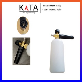Combo Bình Phun Tạo Bọt Tuyết Mini và Đầu cái nối nhanh 1/4inch RX14