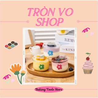 Hộp nhựa bánh pudding (10c/lốc - 420c/thùng) (set/50c)