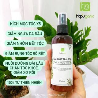 GIÁ SỈ Tinh Chất Kích Mọc Tóc Gấp 5 Lần Hapu Organic Hoàn Toàn Từ Thiên Nhiên 100ml