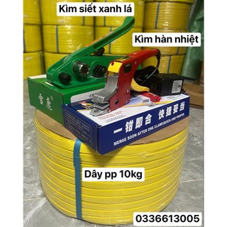 Máy đóng đai hàn nhiệt - kìm siết dây đai nhựa PP loại tốt