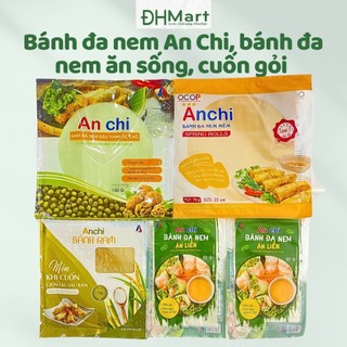 Bánh đa nem AN CHI - bánh đa nem đậu xanh óc chó - bánh đa nem cuốn gỏi - bánh ram an chi - bánh đa nem ăn sống