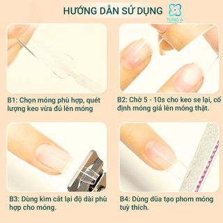 Keo Dán Móng MXBON 7g Dán Móng Và Đính Đá Siêu Chắc.