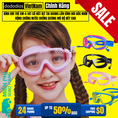 Kính Bơi Trẻ Em Góc Nhìn Rộng Panorama - Có Bịt Tai - Hàng Xịn, Phao Bơi Cho Bé, Phao Tay Bơi - Chính Hãng Dododios