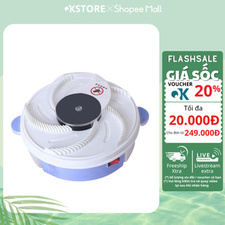 Máy bắt ruồi tự động thông minh công suất 4w cắm điện nhỏ gọn tiện lợi an toàn(Chính Hãng)
