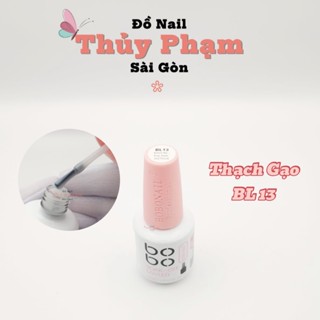 [LOẠI 1] Sơn Gel Bobo - Trắng Sữa Chua, Thạch Hồng, Thạch Gạo, Trắng gạo nhũ chính hãng