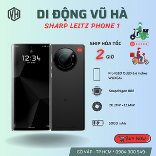 Điện thoại sharp leitz phone 1 ram 12/256 snap 888 siêu vip