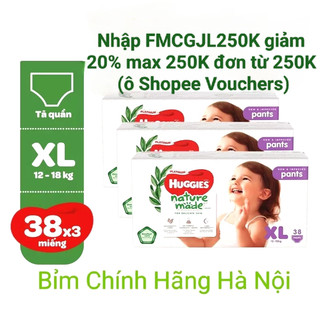 Combo 3 gói Tã quần, Tã dán Huggies NB60, S82, M58/M64, L44/L54, XL38/XL44, XXL26